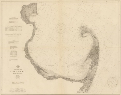 Picture of 1910 CAPE COD BAY MAP