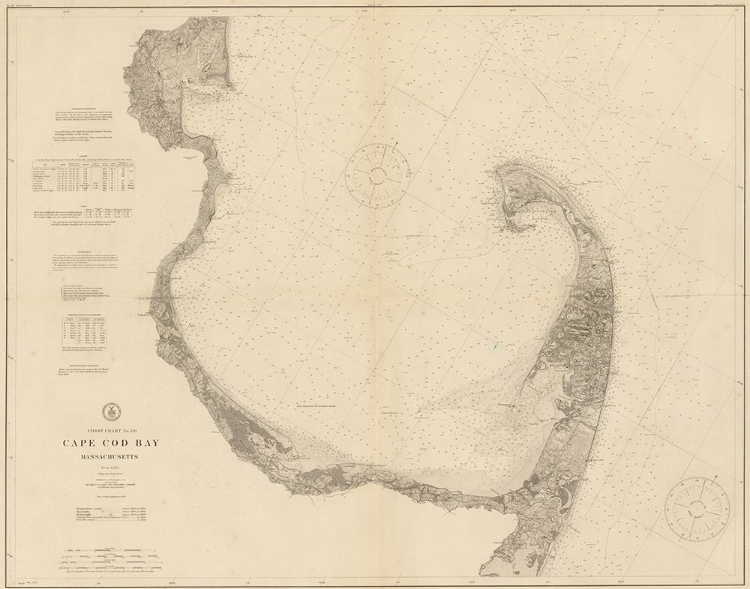 Picture of 1910 CAPE COD BAY MAP