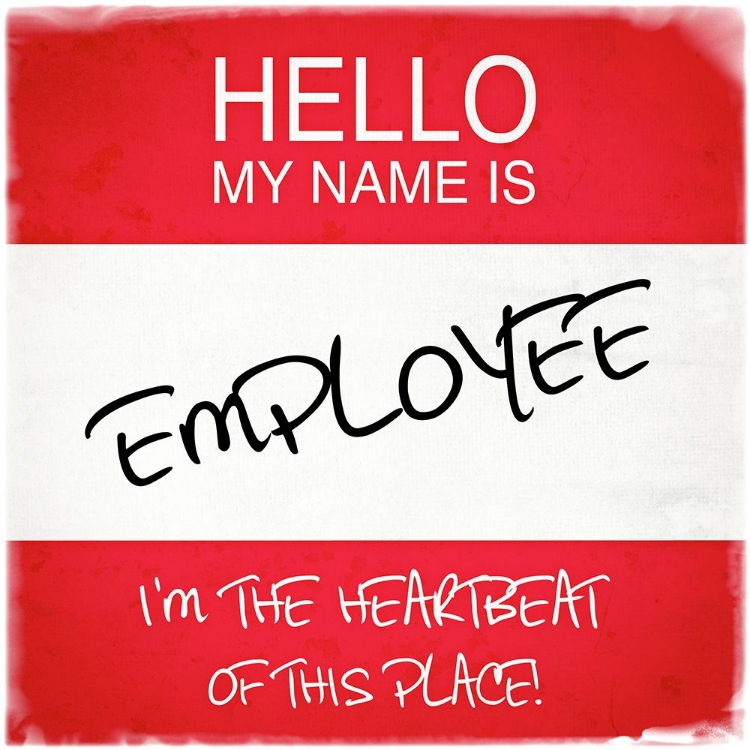 Picture of HELLO MY NAME IS EMPLOYEE