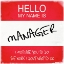 Picture of HELLO MY NAME IS MANAGER