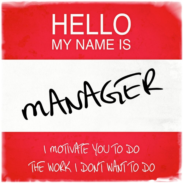 Picture of HELLO MY NAME IS MANAGER