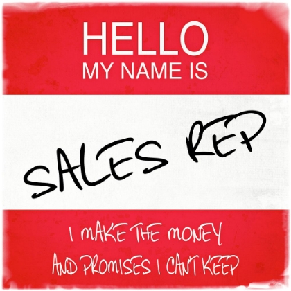 Picture of HELLO MY NAME IS SALES REP