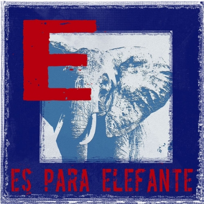Picture of E ES PARA ELEFANTE