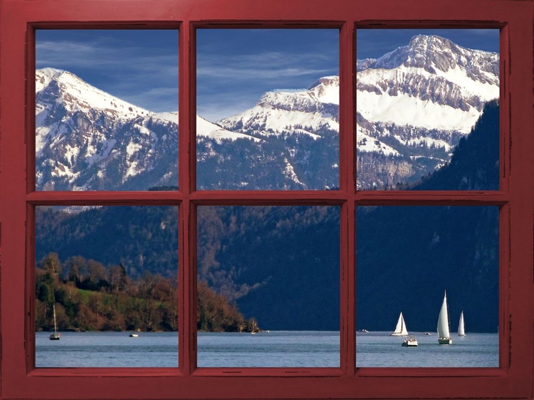 Picture of LAKE LUZERN WINDOW VIEW