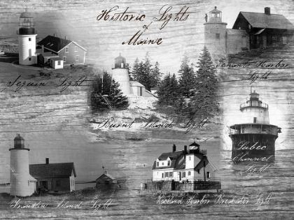 Picture of HISTORIC LIGHTS OF MAINE
