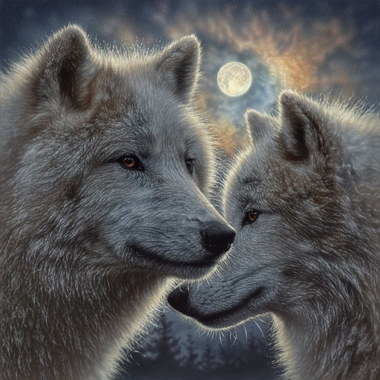 Picture of MOONLIGHT WOLF MATES