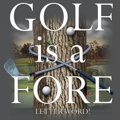 Picture of FORE LETTER GOLF