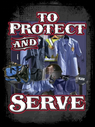Picture of PROTECT AND SERVE