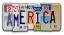 Picture of AMERICA LICENSE PLATE
