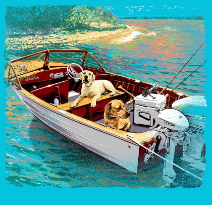 Picture of BOAT OF DOGS