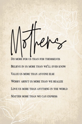 Picture of MOTHERS ARE...