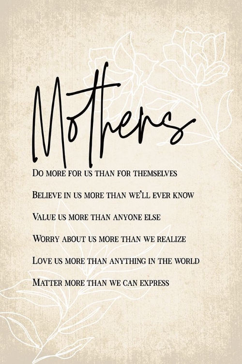 Picture of MOTHERS ARE...