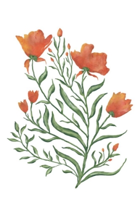 Picture of WATERCOLOR FLOWERS III