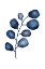 Picture of BLUE LEAVES I