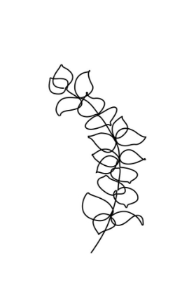 Picture of LEAF LINE ART