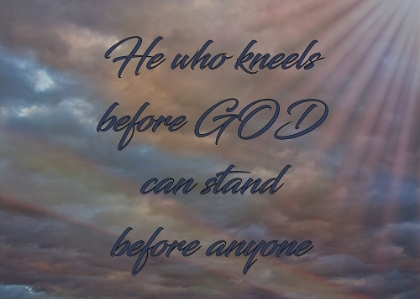Picture of HE WHO KNEELS