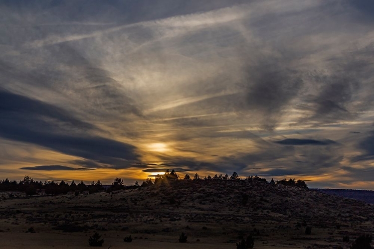 Picture of STEENS MOUNTAIN SUNSET