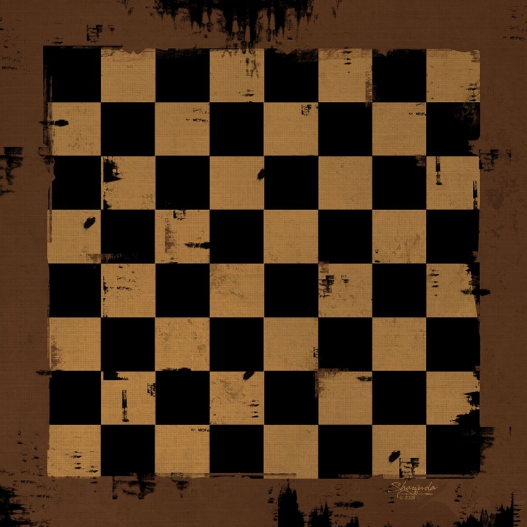 Picture of OLD CHECKERS BOARD