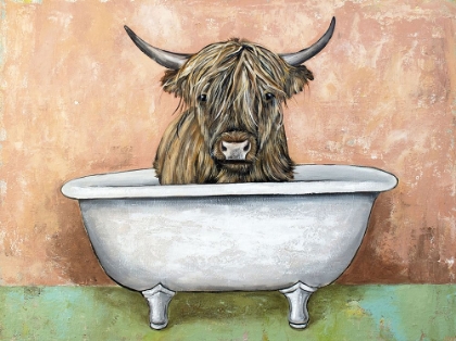 Picture of BATHTIME HIGHLAND COW