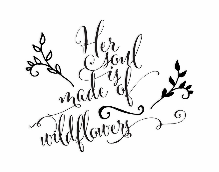 Picture of HER SOUL IS MADE OF WILDFLOWERS
