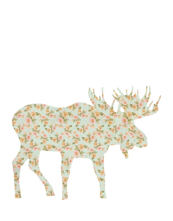 Picture of FLORAL MOOSE