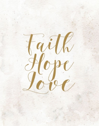 Picture of FAITH HOPE LOVE - TAN