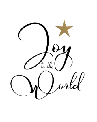 Picture of JOY TO THE WORLD - WHITE