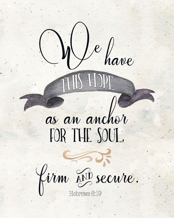 Picture of HEBREWS 6:19