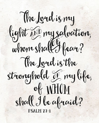 Picture of PSALM 27:1
