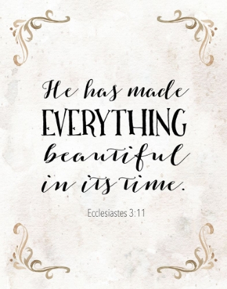 Picture of ECCLESIASTES 3:11