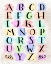 Picture of COLORFUL ALPHABET