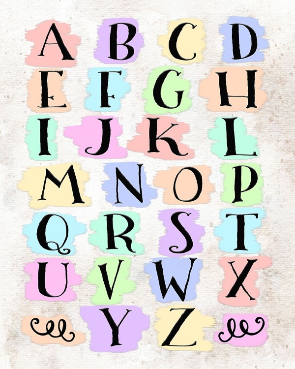 Picture of COLORFUL ALPHABET