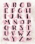Picture of PINK ALPHABET