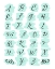 Picture of TEAL ALPHABET