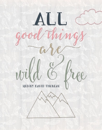 Picture of ALL GOOD THINGS QUOTE