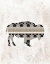 Picture of TRIBAL BUFFALO SILHOUETTE