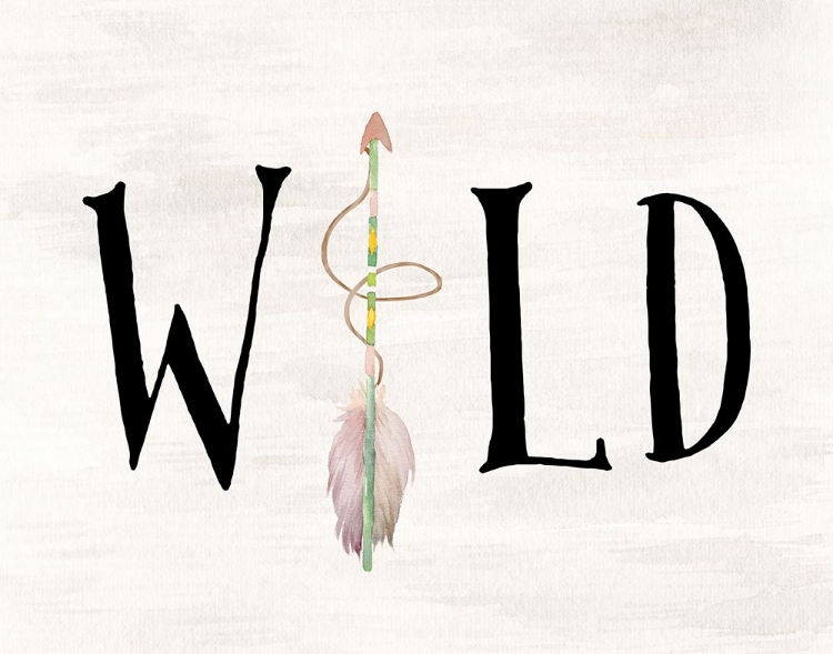 Picture of WILD WATERCOLOR ARROW