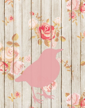 Picture of PINK BIRD FLORAL