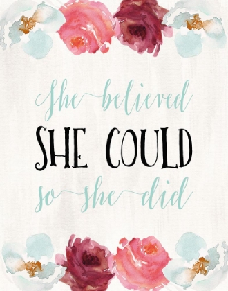 Picture of SHE BELIEVED