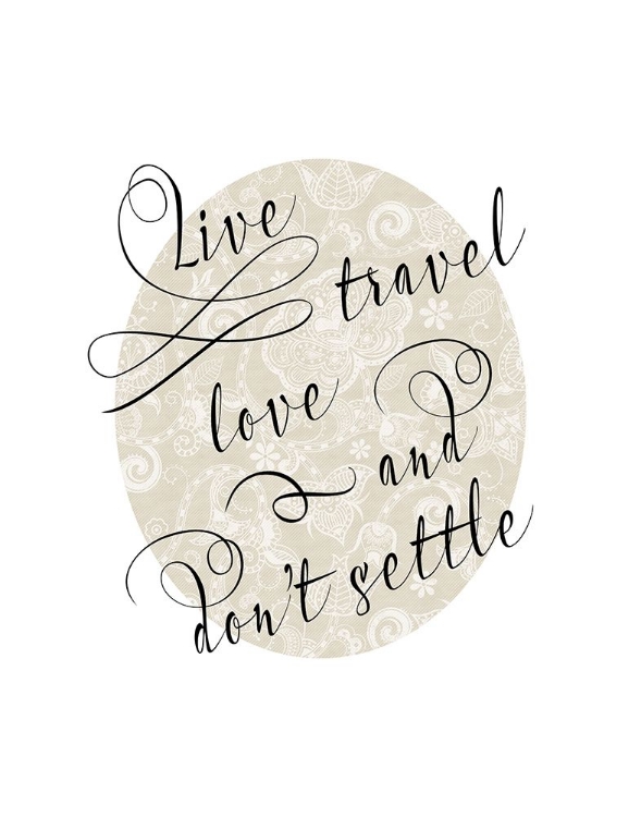 Picture of LIVE TRAVEL LOVE