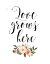 Picture of LOVE GROWS HERE FLORAL