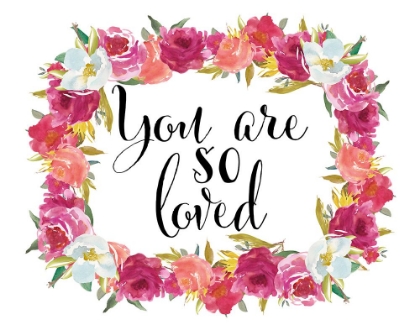 Picture of YOU ARE SO LOVED WREATH