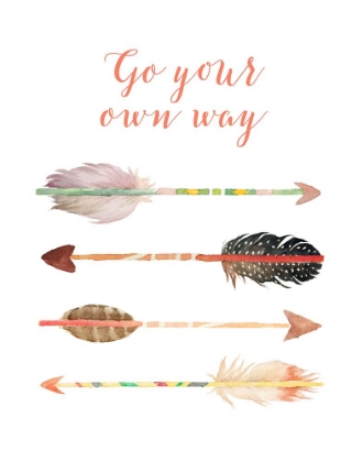 Picture of GO YOUR OWN WAY ARROWS