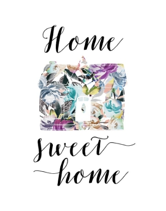Picture of HOME SWEET HOME FLORAL
