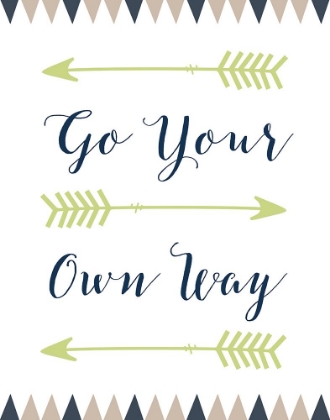 Picture of GO YOUR OWN WAY CURSIVE