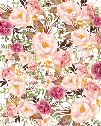 Picture of BLUSH PINK FLORAL COLLAGE