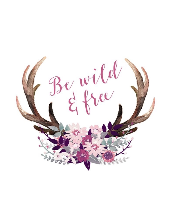 Picture of BE WILD AND FREE