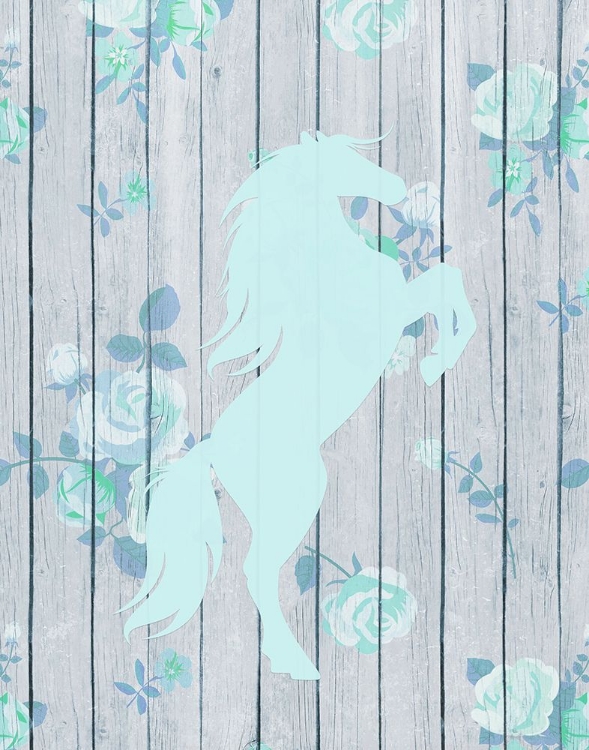 Picture of PALE BLUE HORSE