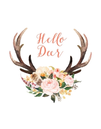 Picture of HELLO DEER FLORAL