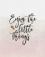 Picture of ENJOY THE LITTLE THINGS